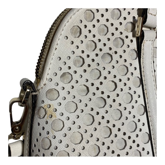 Kate Spade Newbury Lane Caning White Bag - Picture 9 of 16